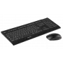 CHERRY B.Unlimited 3.0 tastatūra ar peli, universāla, RF bezvadu, AZERTY, franču, melna