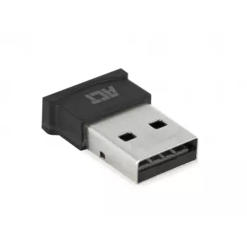 ACT USB Bluetooth adapteris, bezvadu, USB, Bluetooth, 3 Mbit/s, melns