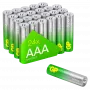 GP Super Alkaline AAA baterijas 1.5V — 24 gab. iepakojumā (modelis 03024AETA-B24)