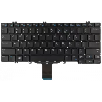 Dell tastatūra, vācu izkārtojums, 83 taustiņi, M16ISU (RN7GY)