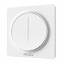 MOES ZS-SY-EUD Zigbee sienas skārienregulators, balts, vajadzīgs neitrālvads