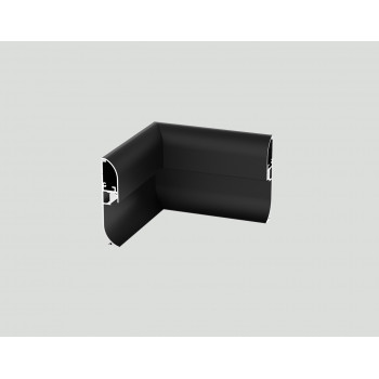 Synergy 21 S21-LED-PR2500150 ALU1580 iekšējais 90° stūra savienotājs, melns