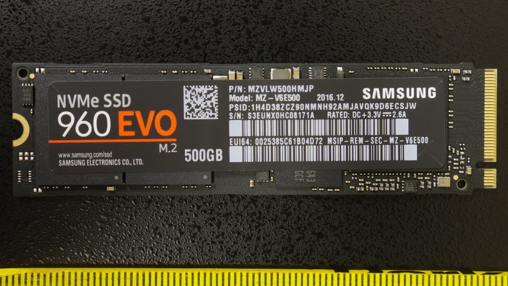 Samsung M.2 NVMe SSD