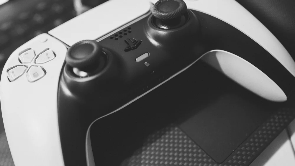 DualSense wireless controller close up
