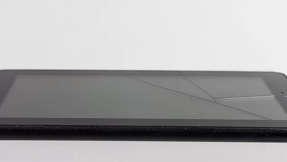 Tablet on a table